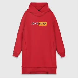 Платье-худи хлопок Javascript developer