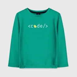 Детский лонгслив хлопок Duck code