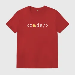 Мужская футболка хлопок Duck code