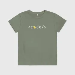 Детская футболка хлопок Duck code