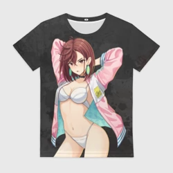 Женская футболка 3D Momo Ayase