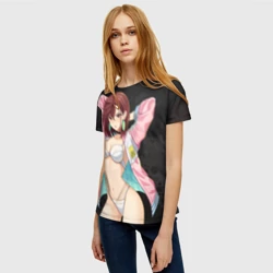 Женская футболка 3D Momo Ayase - фото 2