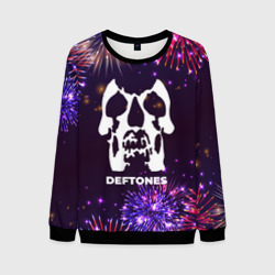 Мужской свитшот 3D Праздничный Deftones