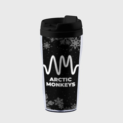 Термокружка-непроливайка Снежный Arctic Monkeys