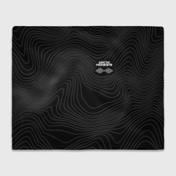 Плед 3D Arctic Monkeys - белые линии