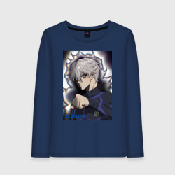 Женский лонгслив хлопок Сейширо Наги - Синяя тюрьма: Блю Лок