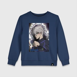 Детский свитшот хлопок Сейширо Наги - Синяя тюрьма: Блю Лок