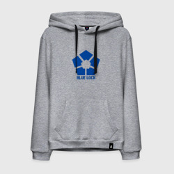 Мужская толстовка хлопок Логотип Синяя Тюрьма: Блю Лок