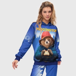 Женский костюм с толстовкой 3D Приключения Паддингтона - фото 2