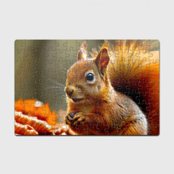 Головоломка Пазл магнитный 126 элементов Большая белочка