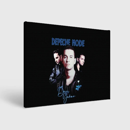 Холст прямоугольный Dave Gahan of Depeche Mode