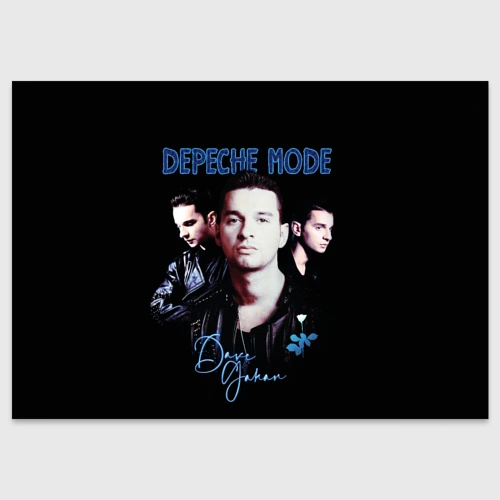 Поздравительная открытка Dave Gahan of Depeche Mode