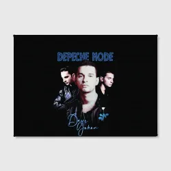 Холст прямоугольный Dave Gahan of Depeche Mode - фото 2