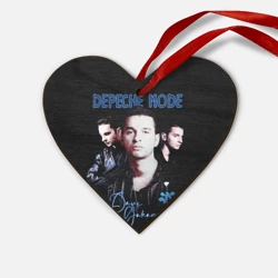 Деревянная игрушка Сердце Dave Gahan of Depeche Mode