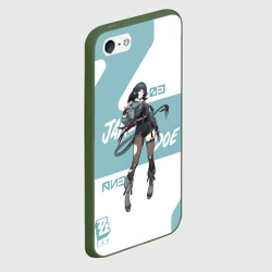 Чехол для iPhone 5/5S матовый Джейн Доу - ZZZ - фото 2