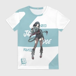 Женская футболка 3D Джейн Доу - ZZZ