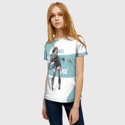 Женская футболка 3D Джейн Доу - ZZZ - фото 2