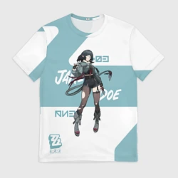 Мужская футболка 3D Джейн Доу - ZZZ