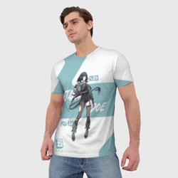 Мужская футболка 3D Джейн Доу - ZZZ - фото 2