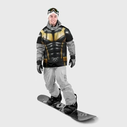 Накидка на куртку 3D Костюм Росомахи из люди икс - фото 2