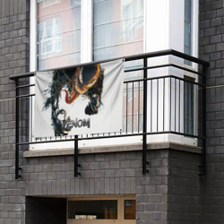 Флаг-баннер Веном - симбиот  - фото 2