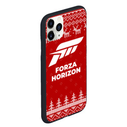 Чехол для iPhone 11 Pro Max матовый Новогодний Forza Horizon с оленями - фото 2
