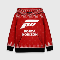 Детская толстовка 3D Новогодний Forza Horizon с оленями