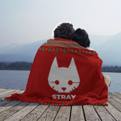 Плед 3D Stray new year - фото 2