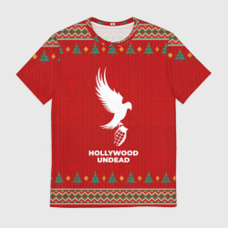 Мужская футболка 3D Hollywood Undead new year