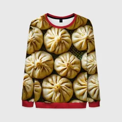 Мужской свитшот 3D Хинкали