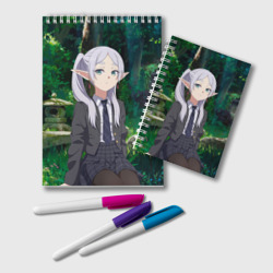 Блокнот Фрирен в летнем лесу