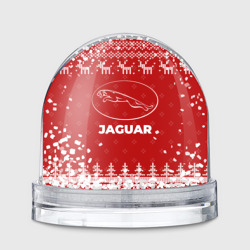 Игрушка Снежный шар Новогодний Jaguar с оленями