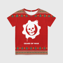 Детская футболка 3D Gears of War new year