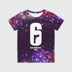 Детская футболка 3D Праздничный Rainbow Six