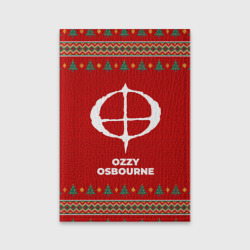 Обложка для паспорта матовая кожа Ozzy Osbourne new year