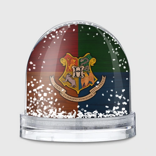 Игрушка Снежный шар Hogwarts emblem