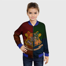 Детский бомбер 3D Hogwarts emblem - фото 2