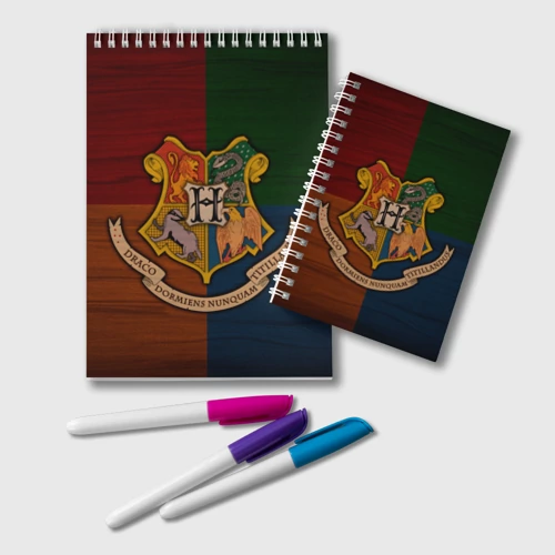 Блокнот Hogwarts emblem