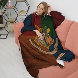 Плед с рукавами Hogwarts emblem - фото 2