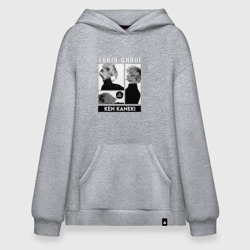 Худи SuperOversize хлопок Токийский Гуль Kaneki Ken