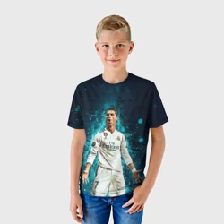 Детская футболка 3D Мадрид - Роналдо - фото 2