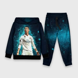 Детский костюм с толстовкой 3D Мадрид - Роналдо