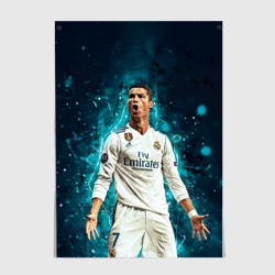 Постер Мадрид - Роналдо