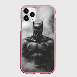 Чехол для iPhone 11 Pro Max матовый Бэтмен в дыму