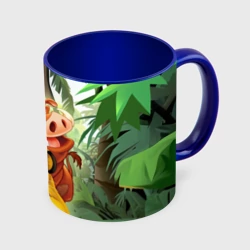 Кружка с полной запечаткой Акуна матата Тимон и Пумба - Король лев