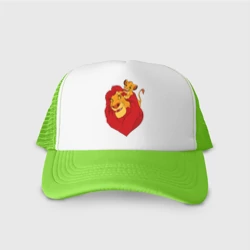 Кепка тракер с сеткой Король лев - Муфаса и Симба