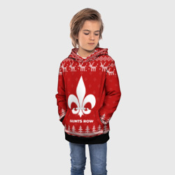 Детская толстовка 3D Новогодний Saints Row с оленями - фото 2