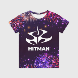 Детская футболка 3D Праздничный Hitman