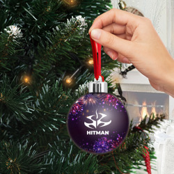 Ёлочный шар Праздничный Hitman - фото 2