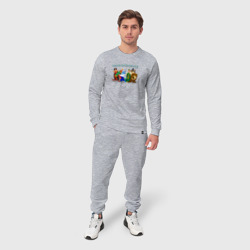 Мужской костюм хлопок ВсеВО ХА ХАрошеВО - Каламбур Деревня Дураков пожелание - фото 2